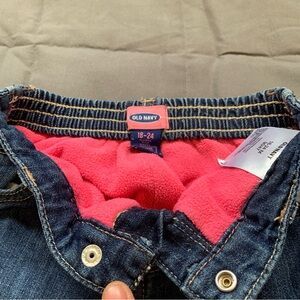 Old Navy baby/toddle fleece lined Jeans